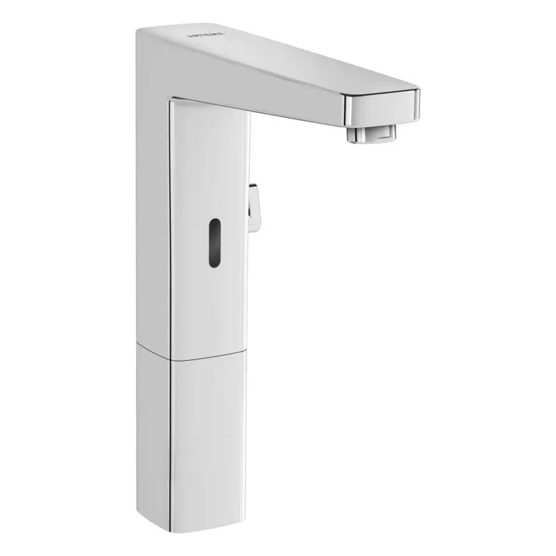 Artema Root Square Temassız Çanak Lavabo Bataryası (Elektrikli, Çift Su Girişli), Krom - A47131 - Fotoselli Çanak Lavabo Bataryası