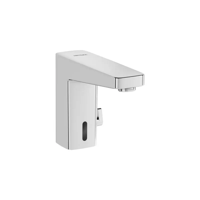 Vitra Root Square Temassız Lavabo Bataryası (Elektrikli, Çift Su Girişli), Krom - A47128 - Fotoselli Lavabo Bataryası