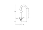 Vitra Liquid Lavabo Bataryası - A42791 - Lavabo Bataryası - 1