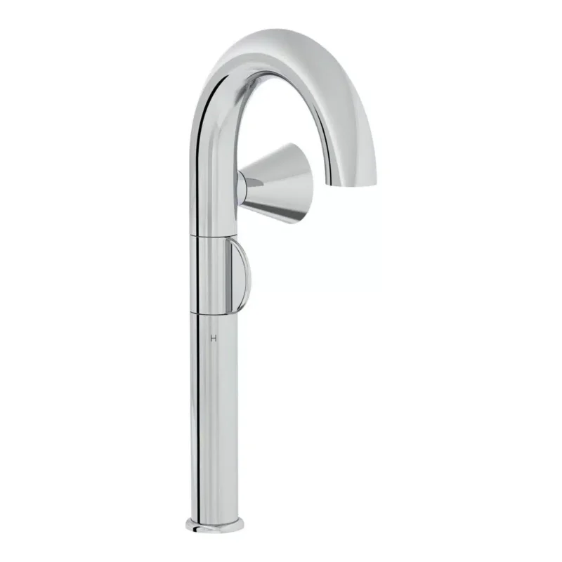 Vitra Liquid Yüksek Lavabo Bataryası, Sağdan Kullanım, Krom - A42791 - Lavabo Bataryası