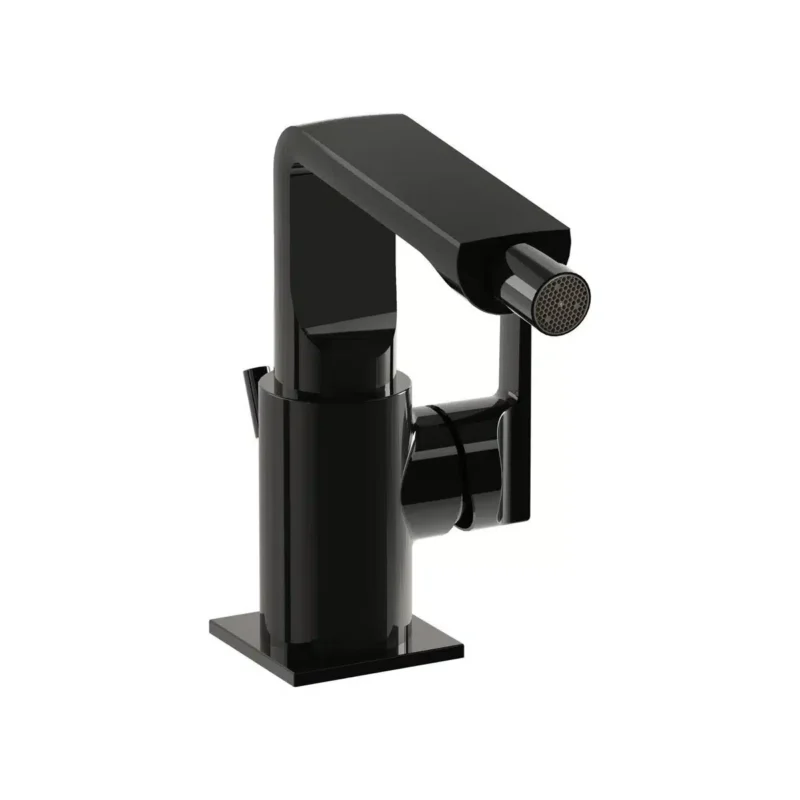 Vitra Suit Parlak Siyah Bide Bataryası - A4277039 - Bide Bataryası