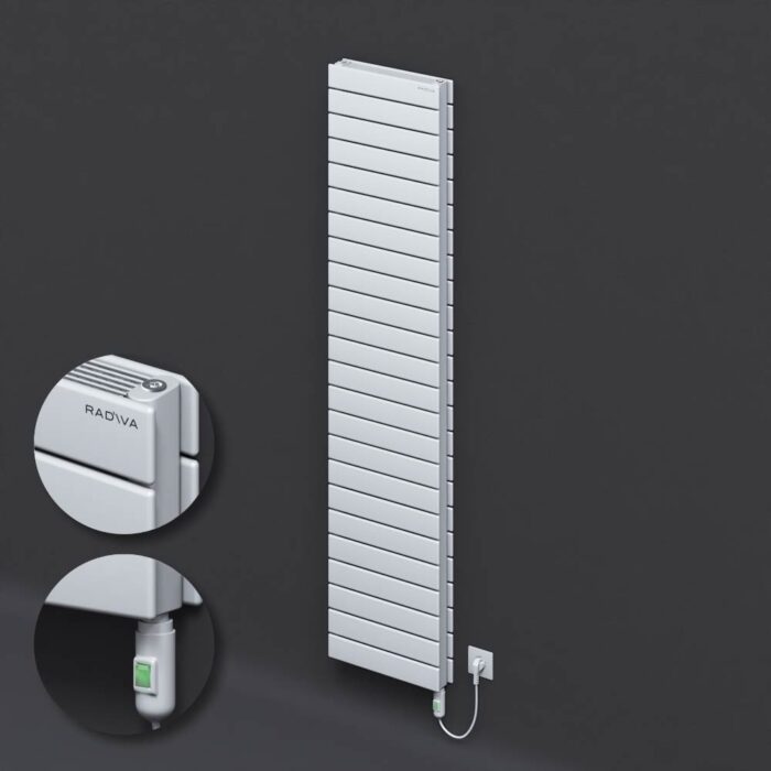 tip 21h elektrikli celik dekoratif radyator 1772x400 beyaz onoff dugmeli 1200w tip 21h elektrikli elik dekoratif radyatr 188404 19 B