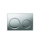 Geberit Alpha20 Kumanda Paneli Mat Krom Çift Basmalı 115.040.46.5 - 115.040.46.5 - Kumanda Panelleri (Gömme Rezervuar Butonları)