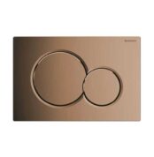 Geberit Sigma 01 Kumanda Kapağı Çift Basmalı Pirinç 115.770.DT.5 - 115.770.DT.5 - Kumanda Panelleri (Gömme Rezervuar Butonları)