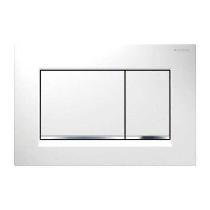 Geberit Sigma20 Kumanda Paneli Çift Basmalı Beyaz/Parlak 115.883.KJ.1