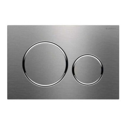 Geberit Sigma20 Kumanda Paneli Çift Basmalı Paslanmaz Çelik 115.882.SN.1 - 115.882.SN.1 - Kumanda Panelleri (Gömme Rezervuar Butonları)