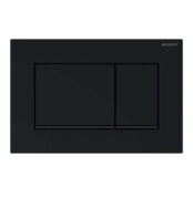 Geberit Sigma30 Kumanda Paneli Çift Basmalı Siyah Temizliği Kolay Kaplama 115.883.DW.1 - 115.883.DW.1 - Kumanda Panelleri (Gömme Rezervuar Butonları)