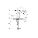 Geberit Type 185 Fotoselli Lavabo Bataryası Çift Su Girişli Elektrikli 116.145.21.1 - 116.145.21.1 - Fotoselli Lavabo Bataryası - 1
