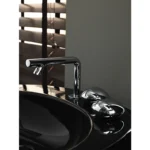 Vitra İstanbul 3 Delikli Lavabo Bataryası, Krom - A41807 - Üç Delikli Lavabo Bataryası - 1