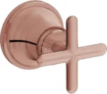 Vitra Origin Classic Ankastre Stop Valf, Soft Bakır