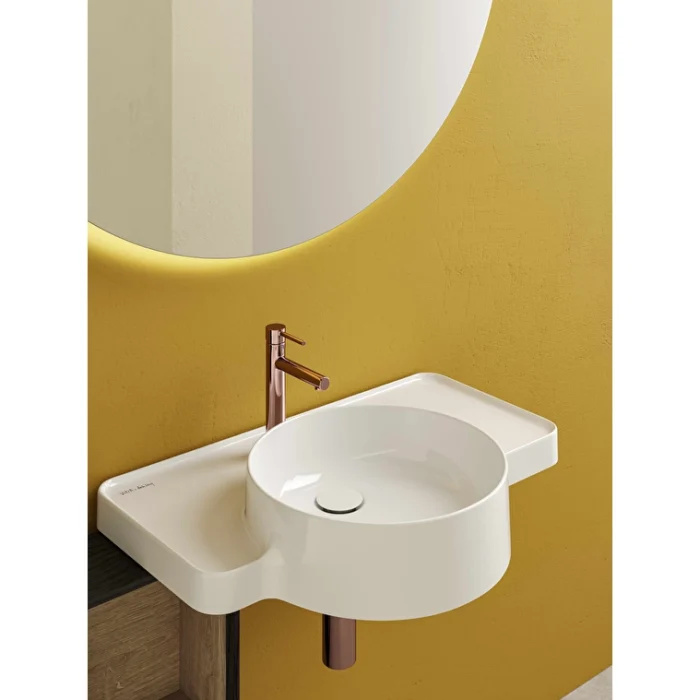 Vitra Lavabo Sifonu T tipi Soft Bakır - A4512329 - Basmalı Sifon , Gider (Pop-Up) - 2