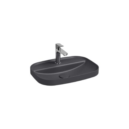 Isvea Infinity Inset Lavabo 55 cm Antrasit