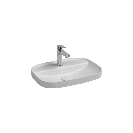 Isvea Infinity Inset Lavabo 55 cm Mat Beyaz