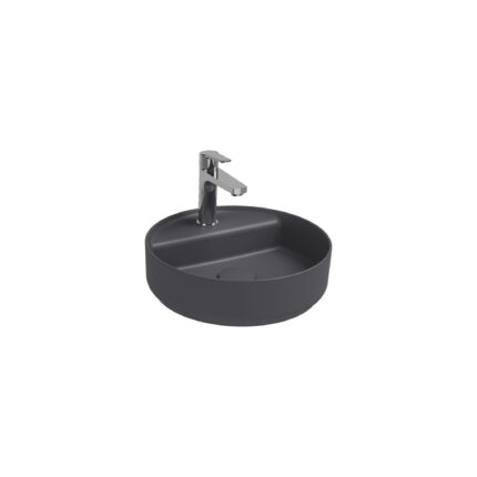 Isvea Infinity Tezgah Üstü Lavabo 42 cm Antrasit