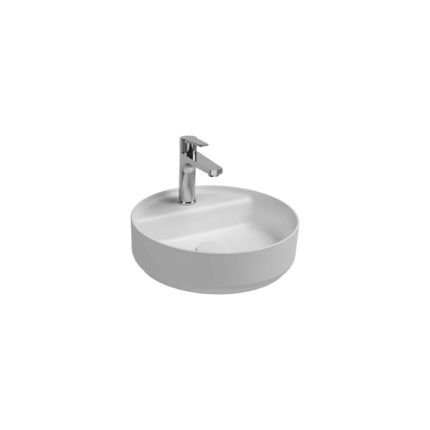 Isvea Infinity Tezgah Üstü Lavabo 42 cm Mat Beyaz - 10NF65042-2L - Tezgah Üstü Lavabo