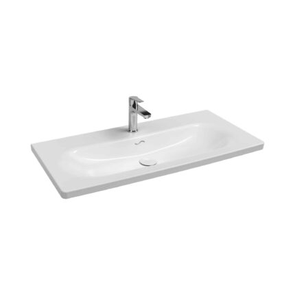 Isvea SistemaS Lavabo 101 cm - 10SS50101 - Etajerli Lavabo