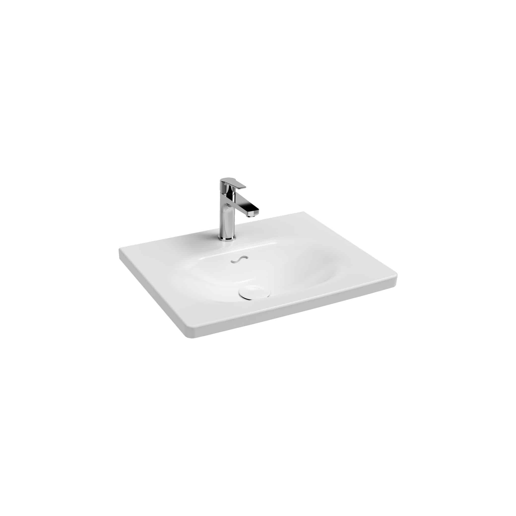 Isvea SistemaS Lavabo 61 cm Isvea SistemaS Lavabo 61 cm - 10SS50061 - Etajerli Lavabo