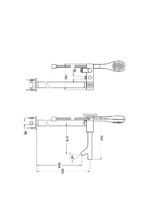 Vitra Istanbul Joystick Küvet Bataryası (El Duşlu) - A41819 - Ankastre Küvet Bataryası - 1