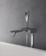 Vitra Istanbul Joystick Küvet Bataryası (El Duşlu) - A41819 - Ankastre Küvet Bataryası