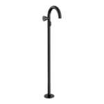 Vitra Liquid Lavabo Bataryası (Yerden, Soldan Kullanım), Parlak Siyah - A4277639 - Monoblok Lavabo Bataryası
