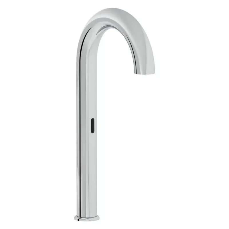 Vitra Liquid Temassız Lavabo Bataryası (Elektrikli, Çift Su Girişli, Yüksek), Krom - A42789 - Fotoselli Lavabo Bataryası