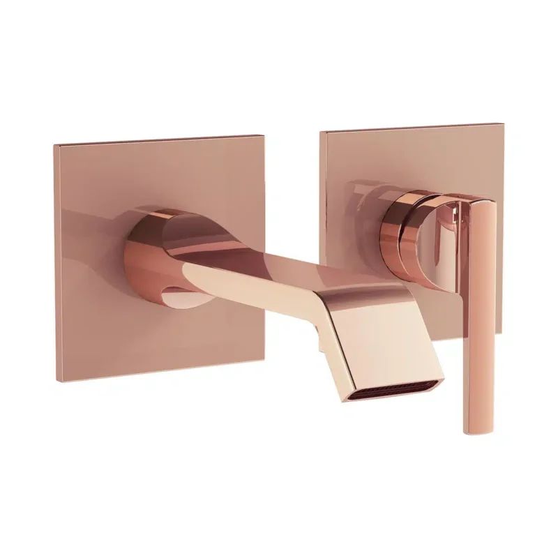 Vitra Suit Ankastre Lavabo Bataryası (Sıva Üstü Grubu), Soft Bakır - A4278229 - Ankastre Lavabo Bataryası