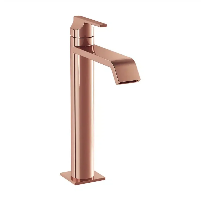 Vitra Suit Lavabo Bataryası (Üstten-Yüksek), Soft Bakır - A4281429 - Lavabo Bataryaları