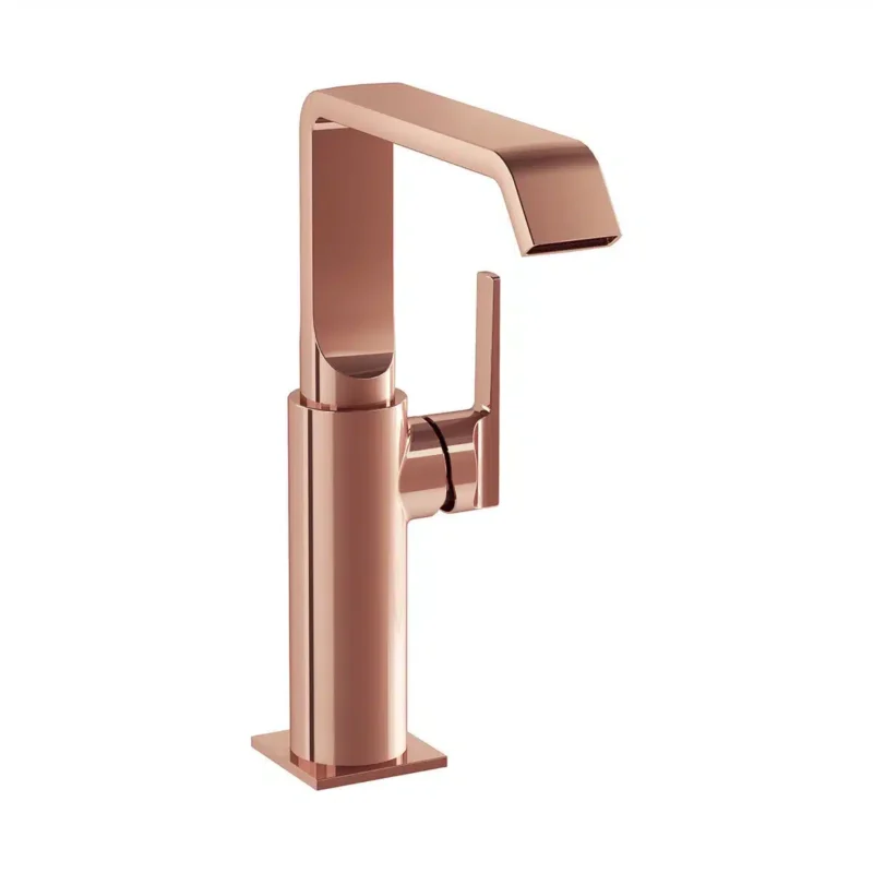 Vitra Suit Lavabo Bataryası (Üstten), Soft Altın  - A4281674 - Lavabo Bataryaları