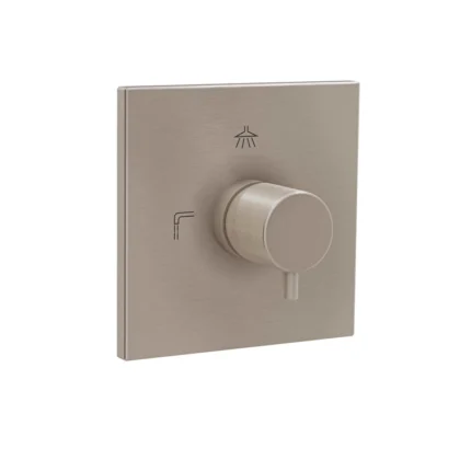 Vitra V-Box Ankastre 3 Yollu Yönlendirici (V-Box, Sıva Üstü Grubu), Fırçalı Nikel - A4338834 - Yönlendirici