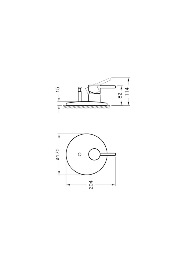 Artema Mınımax S Ankastre Banyo Bataryası - A42210 - Ankastre Banyo Bataryası - 1