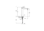 Artema Root Square Lavabo Bataryası - A4273236 - Çanak Lavabo Bataryası - 1