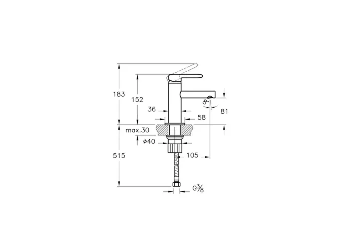 Artema Sento Çocuk Lavabo Bataryası