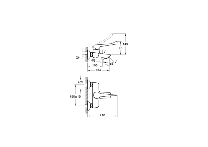 Artema Solid S Banyo Bataryası - A42485 - Banyo Bataryası - 1