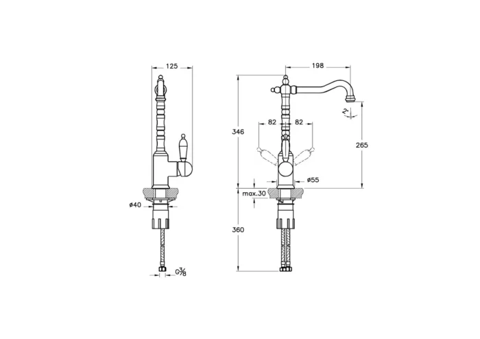 Artema Verona Eviye Bataryası - A4215433 - Mutfak Eviye Bataryası - 1