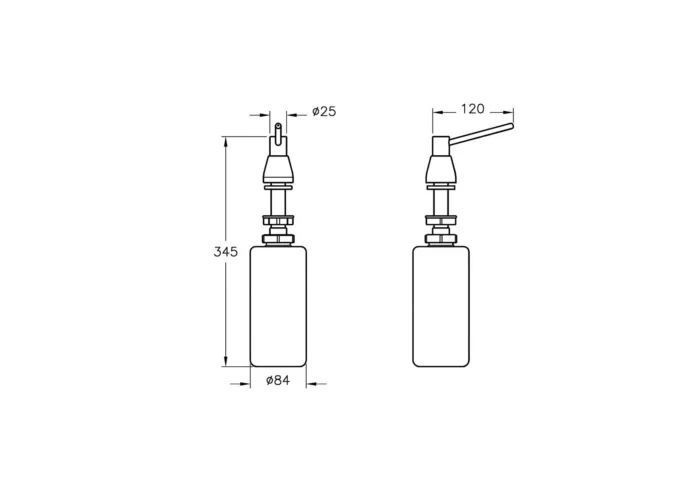 Vitra Arkitekta Ankastre Sıvı Sabunluk