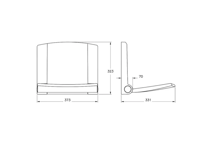Vitra Arkitekta Duş Oturağı