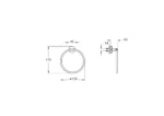 Vitra Base 200 Halka Havluluk - A44101 - Havluluk - 1