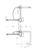 Vitra Istanbul Lavabo Bataryası - A42304 - Lavabo Bataryası - 1