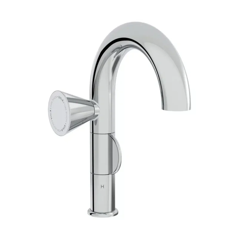 Vitra Liquid Lavabo Bataryası (Soldan Kullanım), Krom - A42755 - Lavabo Bataryaları