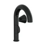 Vitra Liquid Lavabo Bataryası (Sağdan Kullanım), Parlak Siyah - A4274939 - Lavabo Bataryaları