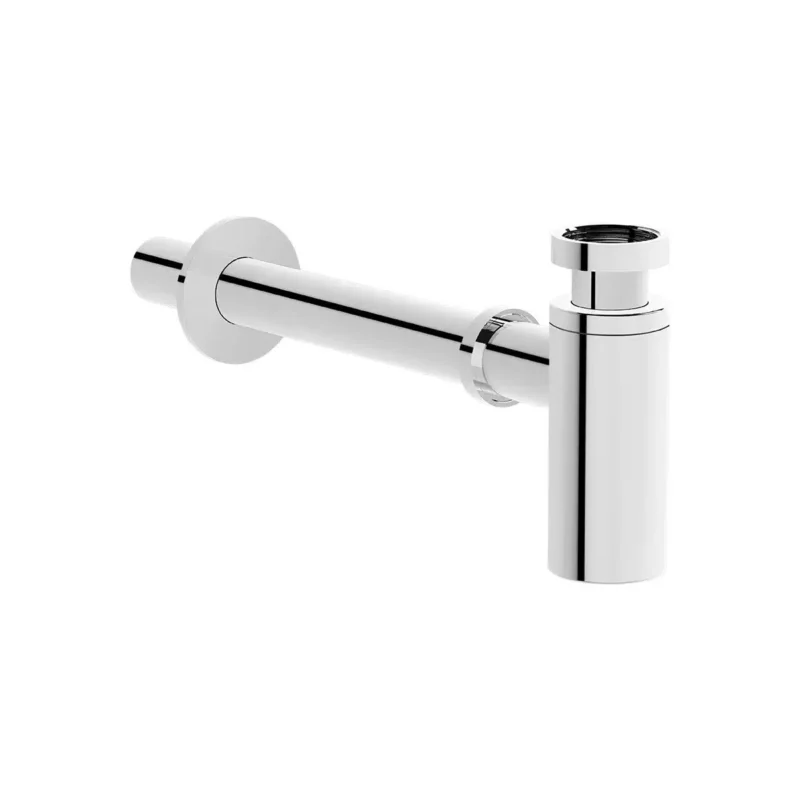 Vitra Liquid Lavabo Sifonu (T Tipi, Uzun), Krom - A45124 - Lavabo Sifonu