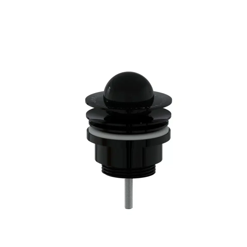 Vitra Liquid Lavabo Yuvarlak Süzgeci (Sabit), Parlak Siyah - A4516939 - Lavabo Süzgeci