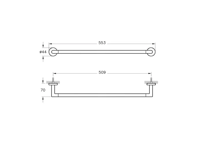 Vitra Minimax Uzun Havluluk - A44784 - Havluluk - 1