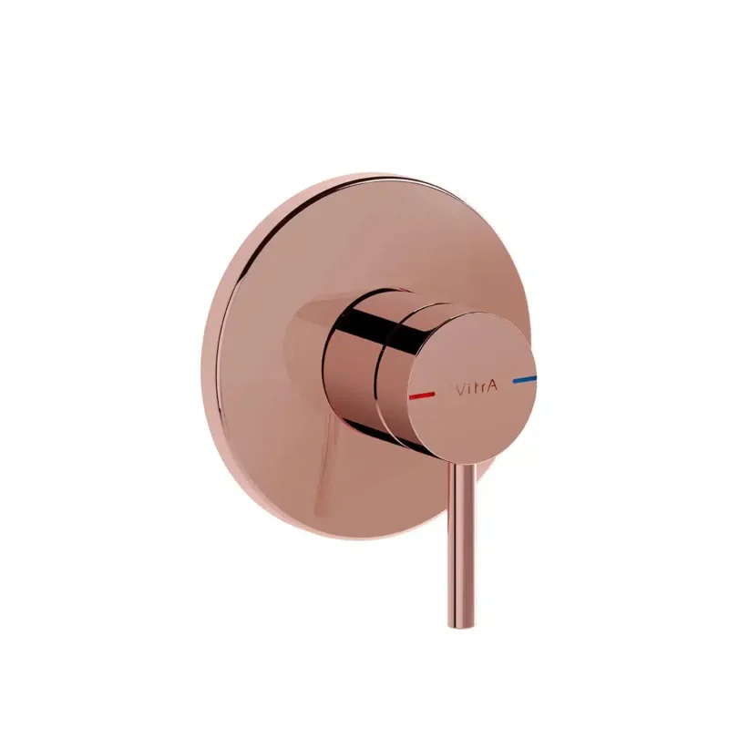 Vitra Origin Ankastre Lavabo Bataryası (Duvardan Kontrol, Minibox) (Sıva Üstü Grubu), Soft Bakır - A4262129 - Ankastre Lavabo Bataryası