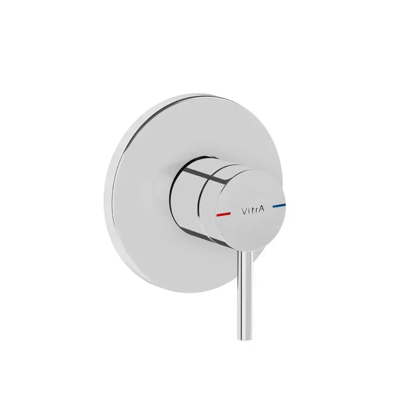 Vitra Origin Ankastre Lavabo Bataryası (Duvardan Kontrol, Minibox) (Sıva Üstü Grubu), Krom - A42621 - Ankastre Lavabo Bataryası