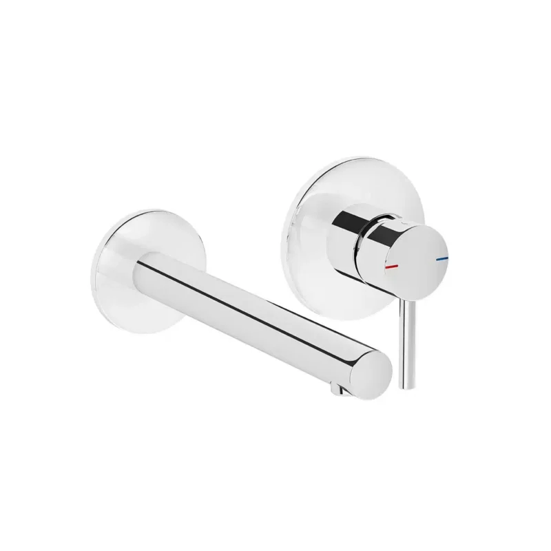 Vitra Origin Ankastre Lavabo Bataryası (2 Rozetli) (Sıva Üstü Grubu), Krom - A42581 - Ankastre Lavabo Bataryası