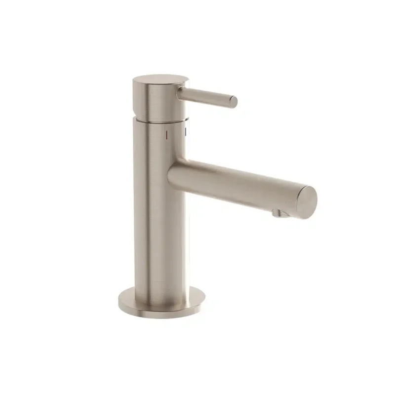 Vitra Origin Lavabo Bataryası (Kısa), Fırçalı Nikel - A4255534 - Lavabo Bataryası