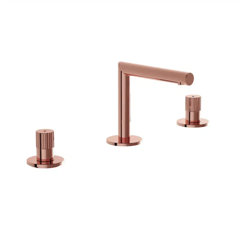Vitra Origin Lavabo Bataryası (3 Delikli Lavabolar İçin), Soft Bakır - A4258329 - Üç Delikli Lavabo Bataryası
