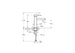 Vitra Origin Lavabo Bataryası, Bakır - A4255629 - Lavabo Bataryası - 1