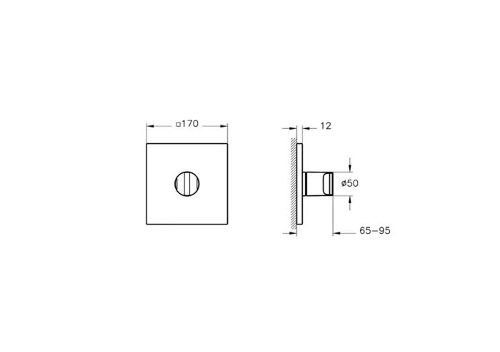 Vitra Suit Ankastre 3 Yollu Yönlendirici - A4287539 - Banyo Ankastre Ürünleri - 1